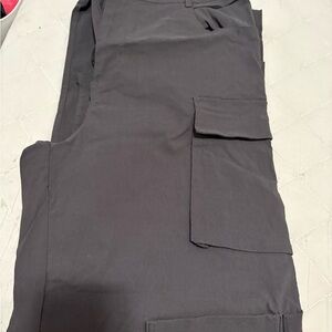 Fashion Nova Gray Wide Leg Pants